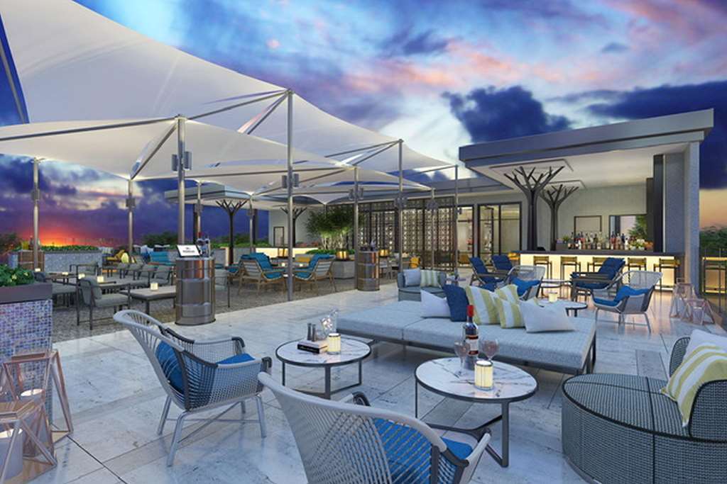 Hilton Dili Palm Springs Hotel Restaurant foto